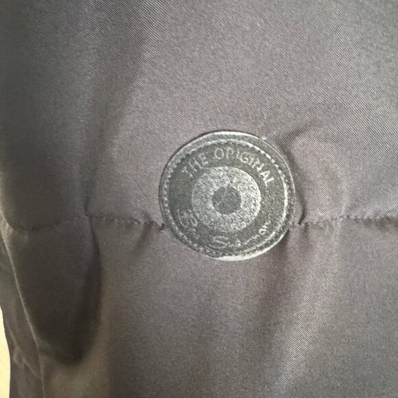 Ben Sherman Puffer Jacket Men Medium Black Lightweight With Hood - Picture 8 of 10